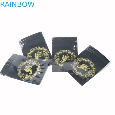 کیسه های پلاستیکی زیست تخریب پذیر بسته بندی CBD علفهای هرز آلومینیوم فویل Ziplock کیسه های پزشکی پزشکی کنف