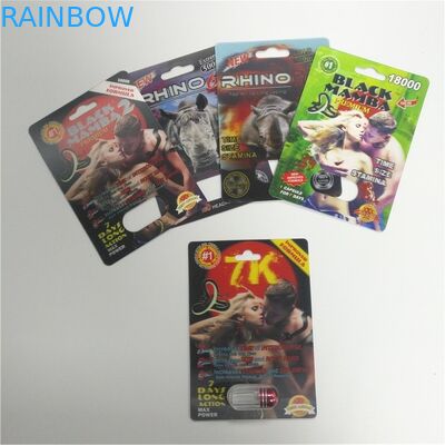 نمایش جعبه بسته بندی تاول چاپگر 3D برای قرص های تقویت کننده نر Mamba