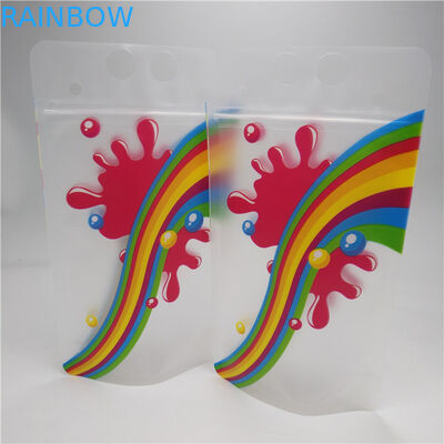 کیسه های شیر آب زیر شیرین ، کیسه های فویل بسته شده با بادگیر را با دستگیره پاک کنید