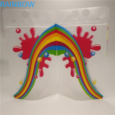 کیسه های شیر آب زیر شیرین ، کیسه های فویل بسته شده با بادگیر را با دستگیره پاک کنید