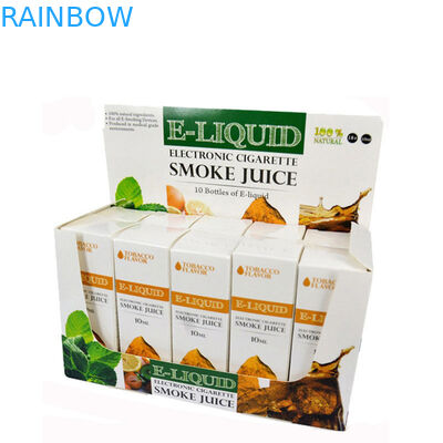 برچسب کاغذ تاشو بسته بندی 10ml 15ml 30ml CBD روغن بطری مایعات E