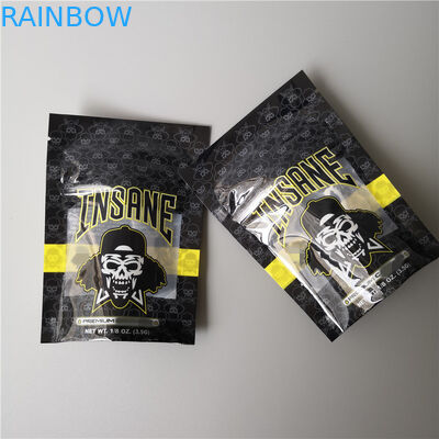 بوی اثبات بسته بندی Ziplock کیسه های پلاستیکی کوکی های کالیفرنیا بسته بندی سطح مات