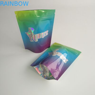 بوی اثبات بسته بندی بخور دادن گیاهی Mylar CR Ziplock Runtz کیسه برای علفهای هرز گل بذر