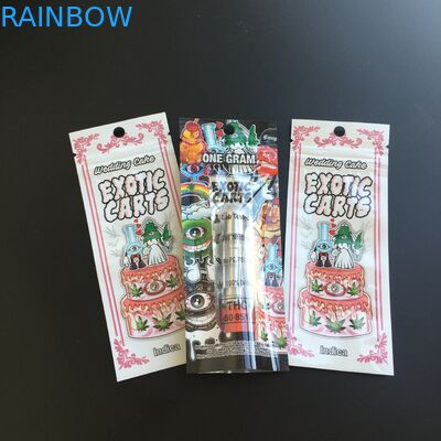 کیسه های پلاستیکی فویل Mylar بسته بندی زیپ چاپ بسته بندی شده برای دستمال توتون و تنباکو سیگار