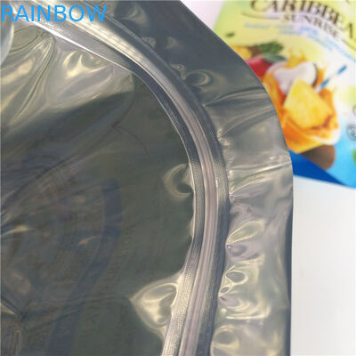 کیسه بسته ایستاده 510 گرم ، کیسه های بسته بندی مواد غذایی برای پودر جدا شده پروتئین لرزش