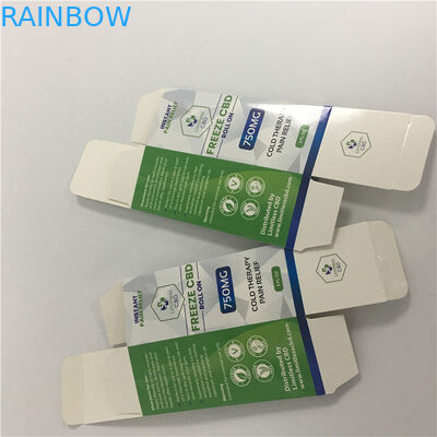 جعبه بسته بندی Vape ، مقوا چاپی CMYK با آرم سفارشی CMYK