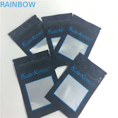 بسته بندی بخور دادن گیاهی Ziplock Foil Mylar بسته بندی سفارشی 120-140 میکرون