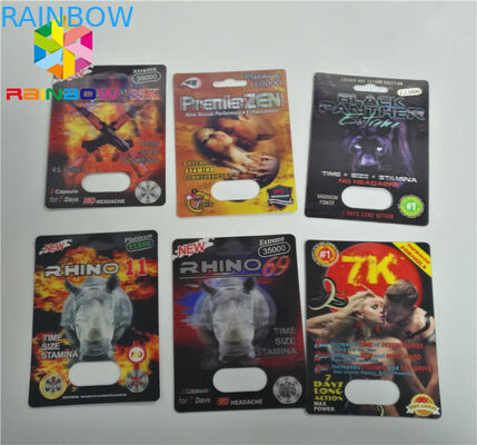 بسته بندی کپسول کاغذ تاول سفارشی بیلیارد پودر Rhino 3D کاغذ