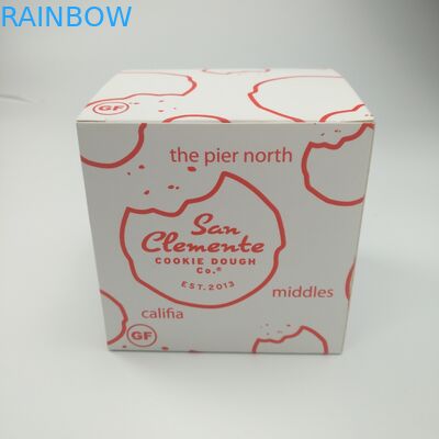 جعبه های ذخیره سازی مقوایی مواد غذایی کاغذی طرح اندازه کیک عروسی اندازه سفارشی