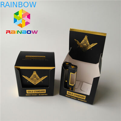 طراحی سفارشی Cbd Vape Cartrid Mylar Bags بسته بندی سطح مات پایان