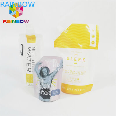 بسته بندی کیسه های ضد آب کیسه های نشت بسته بندی آب مایع نوشابه آب نایلونی کیسه ای چند لایه