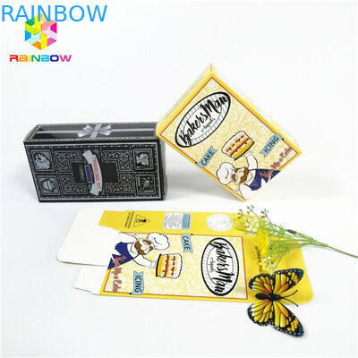 چاپ براق داغ براق آرم با نام تجاری OEM جعبه کاغذ چاپ شده هدیه لوازم آرایشی و بسته بندی مژه های جعبه کارت بسته بندی