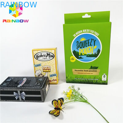 براق و براق آرم طراحی نصب شده جعبه کاغذ چاپ کارت جعبه هدیه لوازم آرایشی و بسته بندی مژه جعبه کارت بسته بندی