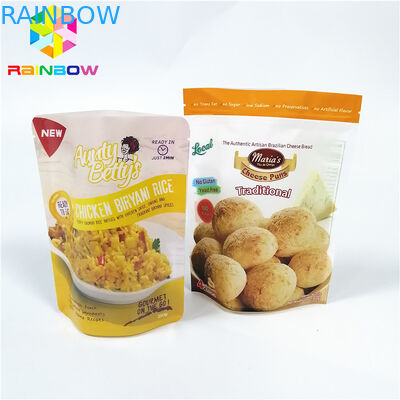 بسته های کیسه های پلاستیکی منجمد بسته بندی ایستاده نایلون خلاء ذخیره سازی ذخیره سازی