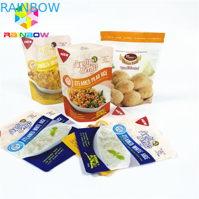 بسته بندی کیسه های پلاستیکی بخار پز شده سس