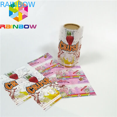 چاپ سفارشی برچسب های آستین کوچک پلاستیک PET / PVC سطح لمینیت براق