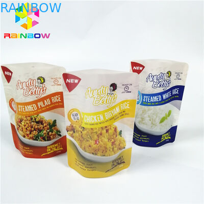 کیسه ذخیره سازی خلاء شفاف کیسه ای برای شفاف سازی بسته بندی برنج بخارپز