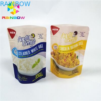 کیسه های پخت و پز Fleixble Stand Up Pouch بسته بندی شده وکیوم سفارشی اندازه سفارشی