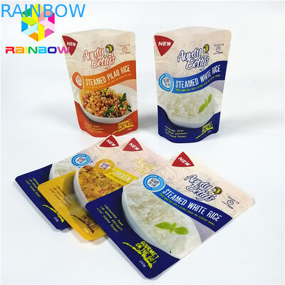 کیسه های پخت و پز Fleixble Stand Up Pouch بسته بندی شده وکیوم سفارشی اندازه سفارشی