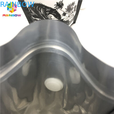 بسته بندی کیسه های فویل بسته بندی چای Roasters 100g 250g 500g Stand up Mylar Matte Mat