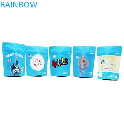 CBD Runtz کوکی های بسته بندی شده Ziplock قابل بسته بندی Mylar Pouch کیسه MOPP / VMPET / PE مواد