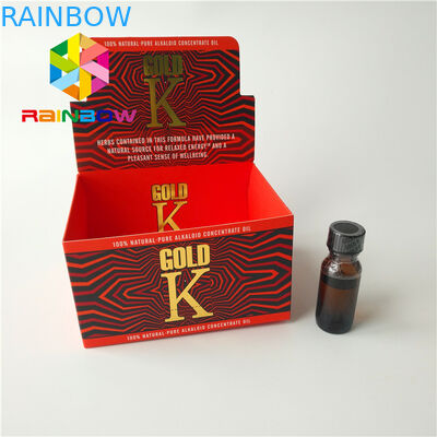 CMYK Color Box Packaging Advertising E مقوا مایع صفحه نمایش برتر