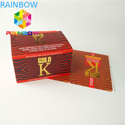 CMYK Color Box Packaging Advertising E مقوا مایع صفحه نمایش برتر