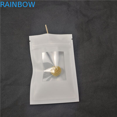 کیف های بسته بندی جواهرات چاپ شده با متن های سیاه پیش زمینه سفید برای گوشواره بسته های دستبند