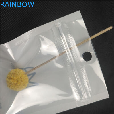 بسته بندی جواهرات گردنبند پلاستیکی براق و براق جلو براق