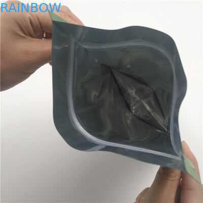 فویل فویل آلومینیومی پایین کیسه های Gusset نشت اثبات لوگو چاپ بسته بندی Ziplock