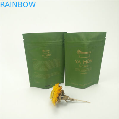 فویل فویل آلومینیومی پایین کیسه های Gusset نشت اثبات لوگو چاپ بسته بندی Ziplock