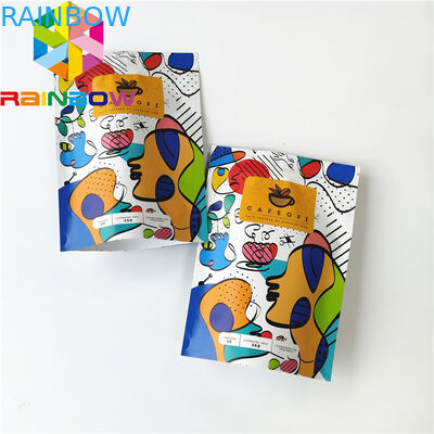 کیسه های بسته بندی فویل بسته بندی شده چاپ دیجیتال آرم مواد سفارشی