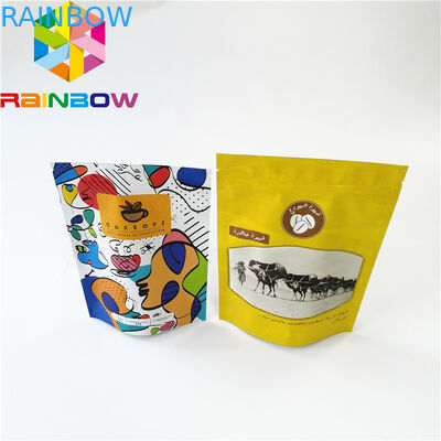 بسته بندی قهوه کیک دسر کیک دسر چاپ دیجیتالی کیسه های فویل آلومینیومی پلاستیک را بازیافت کنید