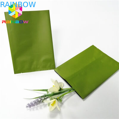 کیسه های مهر و موم شده گرمای سبز نور سبز برگشت کیسه آب نبات فویل بسته بندی مواد غذایی