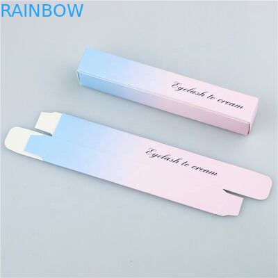 جعبه کاغذی خط چشم ماسکارا خط چشم بسته بندی مقوا چاپی آرم سفارشی