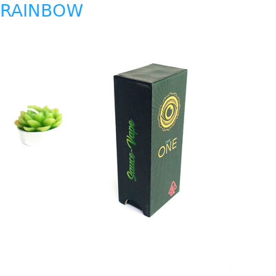 Canna - جعبه کاغذ روغنی CBD بسته بندی روغن ، جعبه بسته بندی آرایشی و بهداشتی چاپ 4c افست