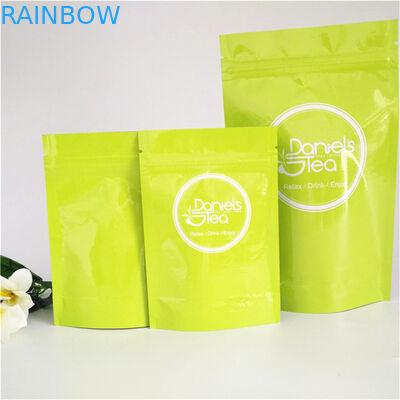 بسته بندی کیسه های پلاستیکی Matt سطح ، کیسه بسته بندی چای فویل آلومینیومی سفارشی