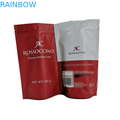 کیسه پلاستیکی سازگار با محیط زیست سازگار با کیسه ، 250 گرم ایستاده کیسه پلاستیکی برای پودر پروتئین