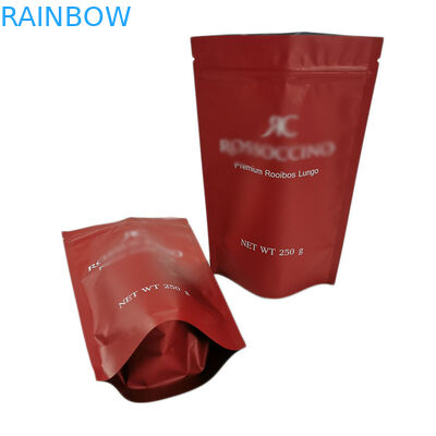 کیسه پلاستیکی سازگار با محیط زیست سازگار با کیسه ، 250 گرم ایستاده کیسه پلاستیکی برای پودر پروتئین