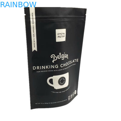 K کیسه قهوه ایستاده قهوه قهوه آلومینیوم قابل چاپ کامل رنگی سفارشی