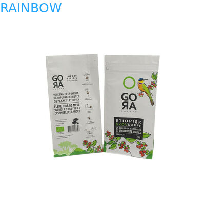 بسته بندی مواد غذایی پلاستیکی زیست تخریب پذیر Ziplock کیسه E بسته بندی قهوه پایین قهوه