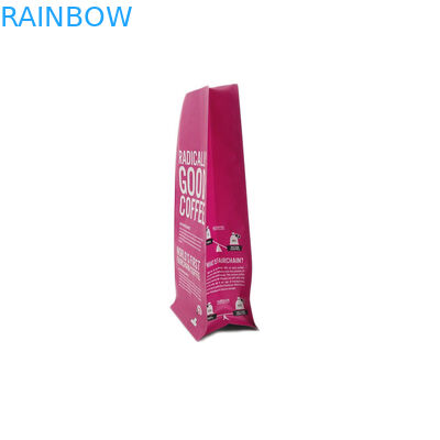 بسته بندی مواد غذایی پلاستیکی زیست تخریب پذیر Ziplock کیسه E بسته بندی قهوه پایین قهوه