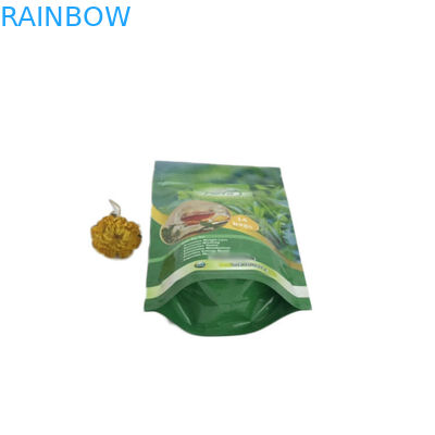 بسته بندی کیسه های کیسه ای با کیسه های دوستدار سازگار با محیط زیست ایستاده میلر با قفل زیپ ایستاده است