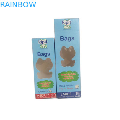 جعبه بسته بندی مستطیل قابل بازیافت قابل چاپ رنگارنگ ذخیره سازی مواد غذایی تازه