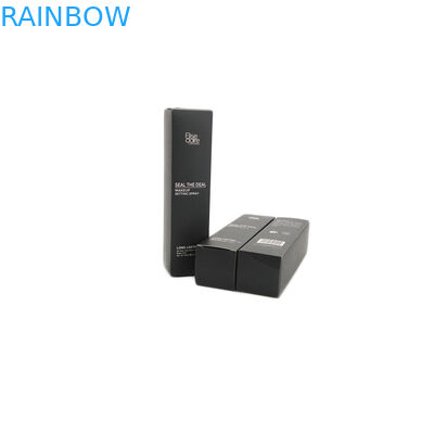 جعبه بسته بندی مقوایی راه راه نمایش آرایشی و بهداشتی سازگار با زیبایی برای رژ لب