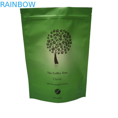 بسته بندی کیسه فویل فویل آلومینیومی بسته بندی بسته بندی Ziplock Doypack قهوه Mylar Bag سطح