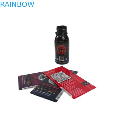 لیوان های براق براق برچسب های آستین پلاستیک پت / پی وی سی پلاستیک غیر سمی