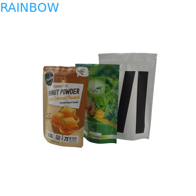 بسته بندی پودر مکمل بادام زمینی با دوام کیف Ziplock با دوام Ziplock