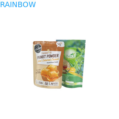 بسته بندی پودر مکمل بادام زمینی با دوام کیف Ziplock با دوام Ziplock