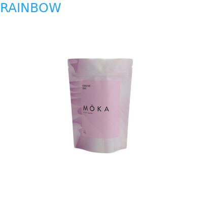 کیسه های بسته بندی فویلی قهوه زیست تخریب پذیر پلاستیک مواد پلاستیکی آرم سفارشی Ziplock